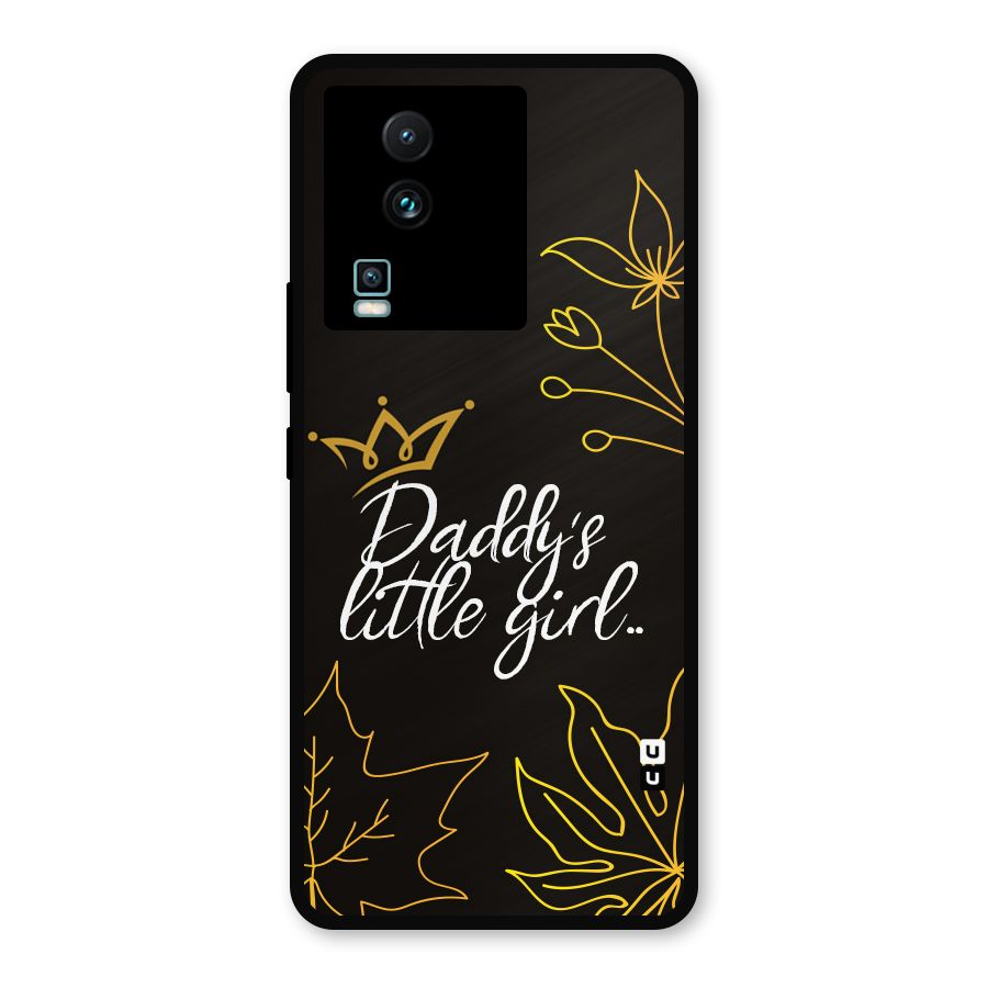 Favorite Little Girl Metal Back Case for iQOO Neo 7 Pro