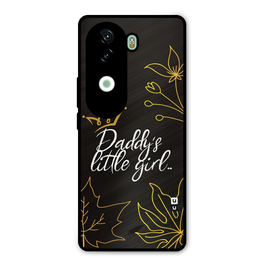 Favorite Little Girl Metal Back Case for iQOO Z9s