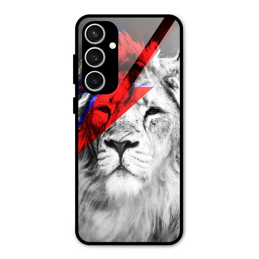 Fearless Lion Glass Back Case for Galaxy S23 FE
