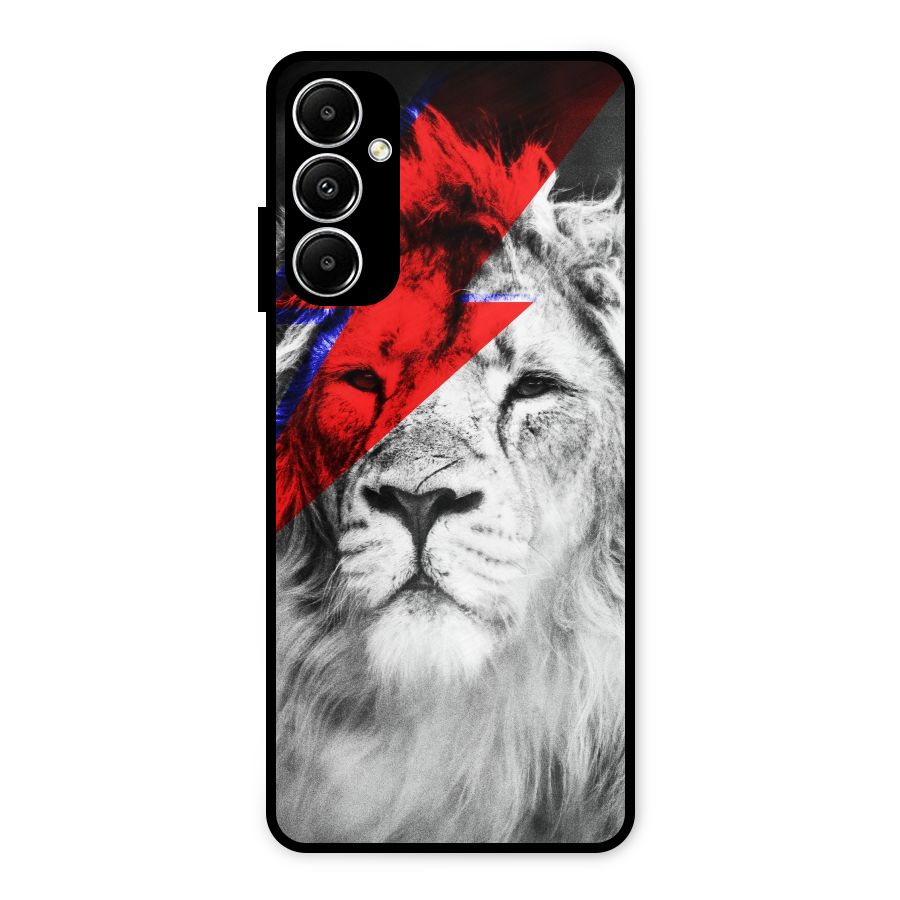 Fearless Lion Metal Back Case for Galaxy A05s