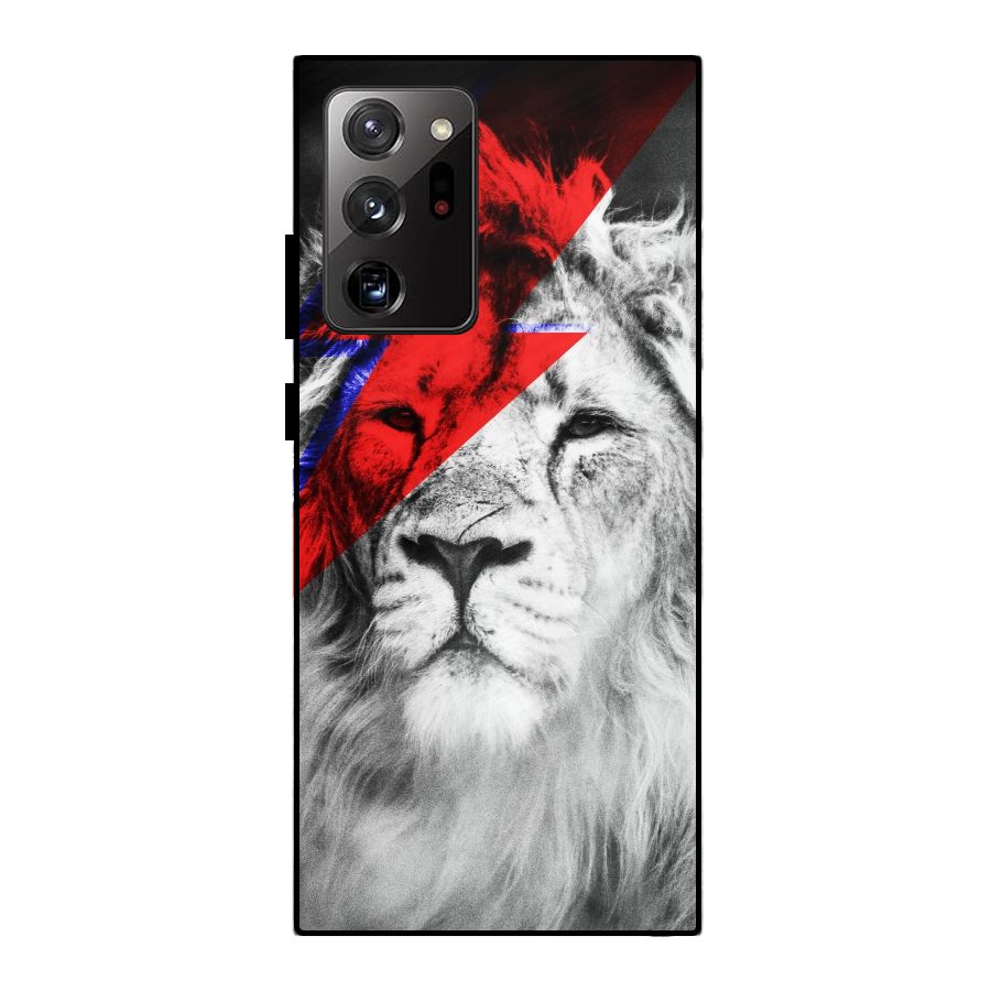 Fearless Lion Metal Back Case for Galaxy Note 20 Ultra