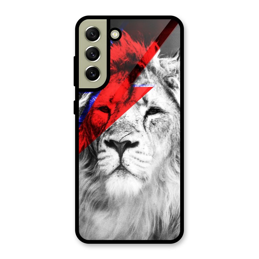 Fearless Lion Metal Back Case for Galaxy S21 FE 5G (2023)