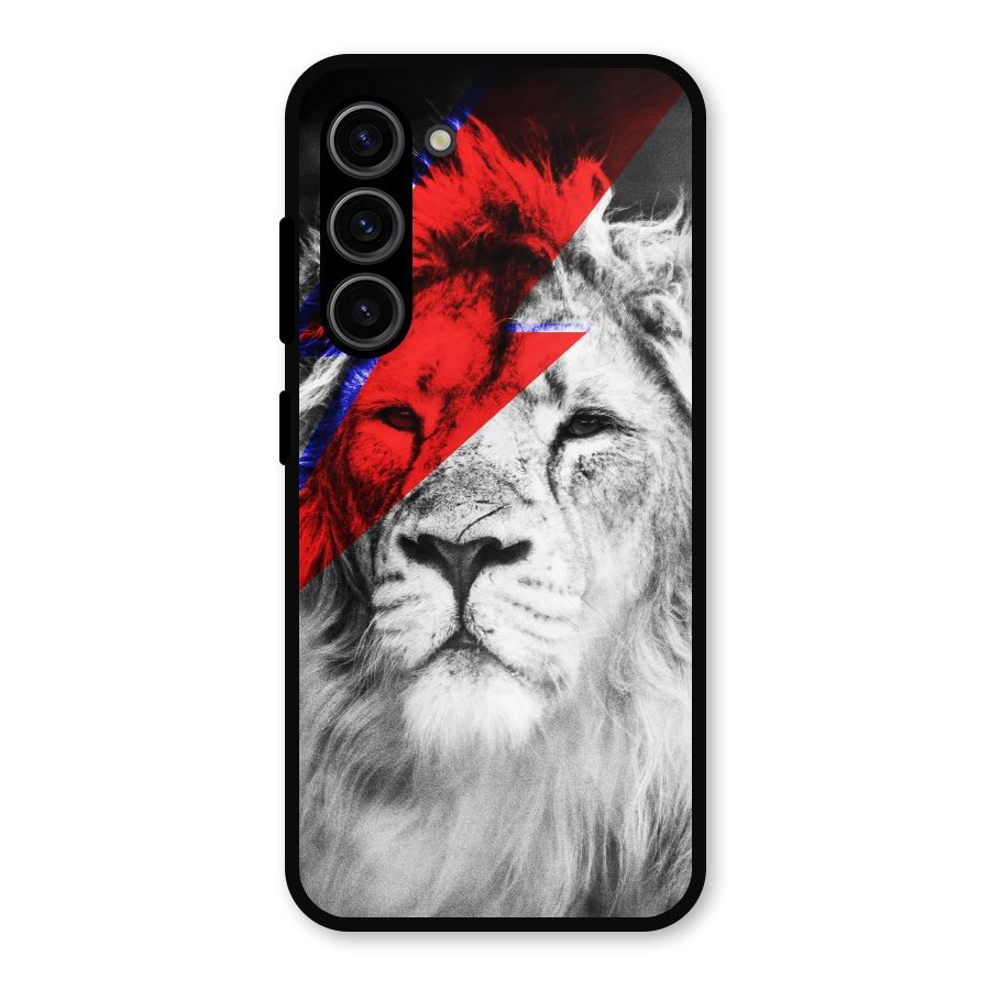 Fearless Lion Metal Back Case for Galaxy S23