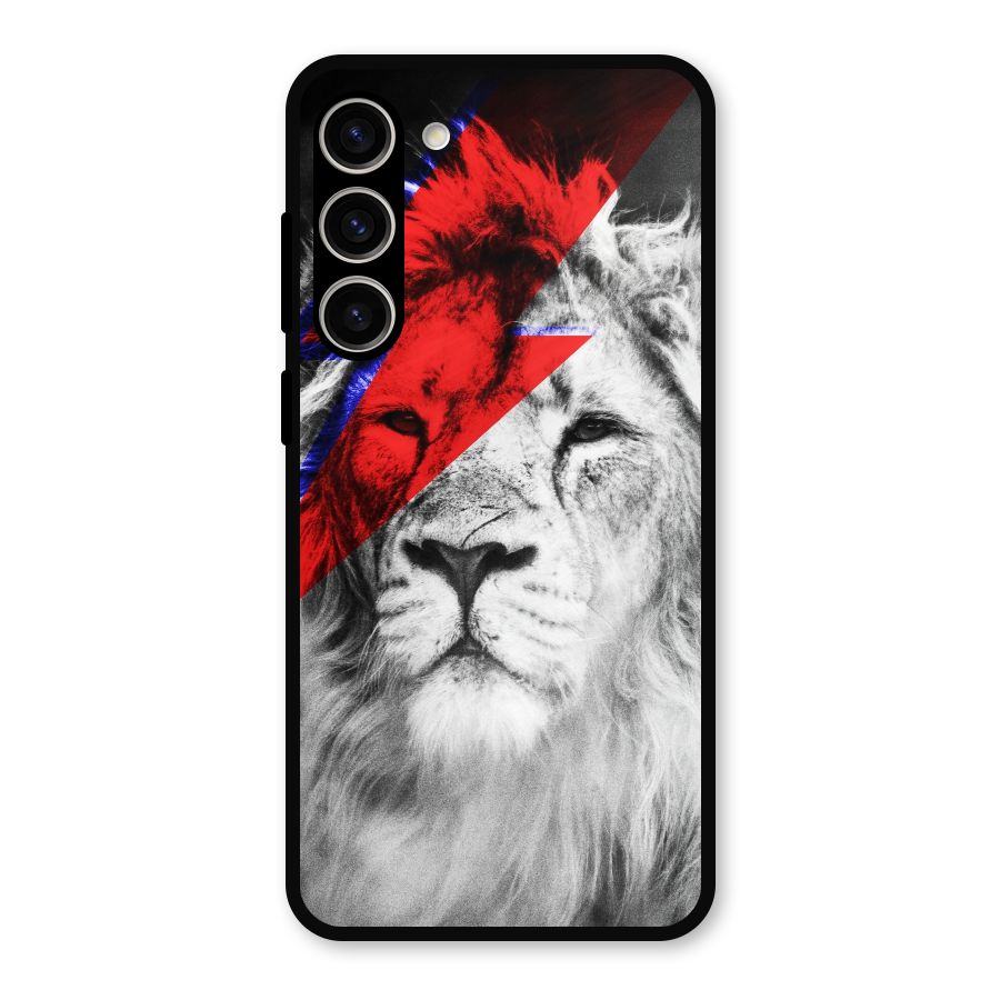 Fearless Lion Metal Back Case for Galaxy S23 Plus