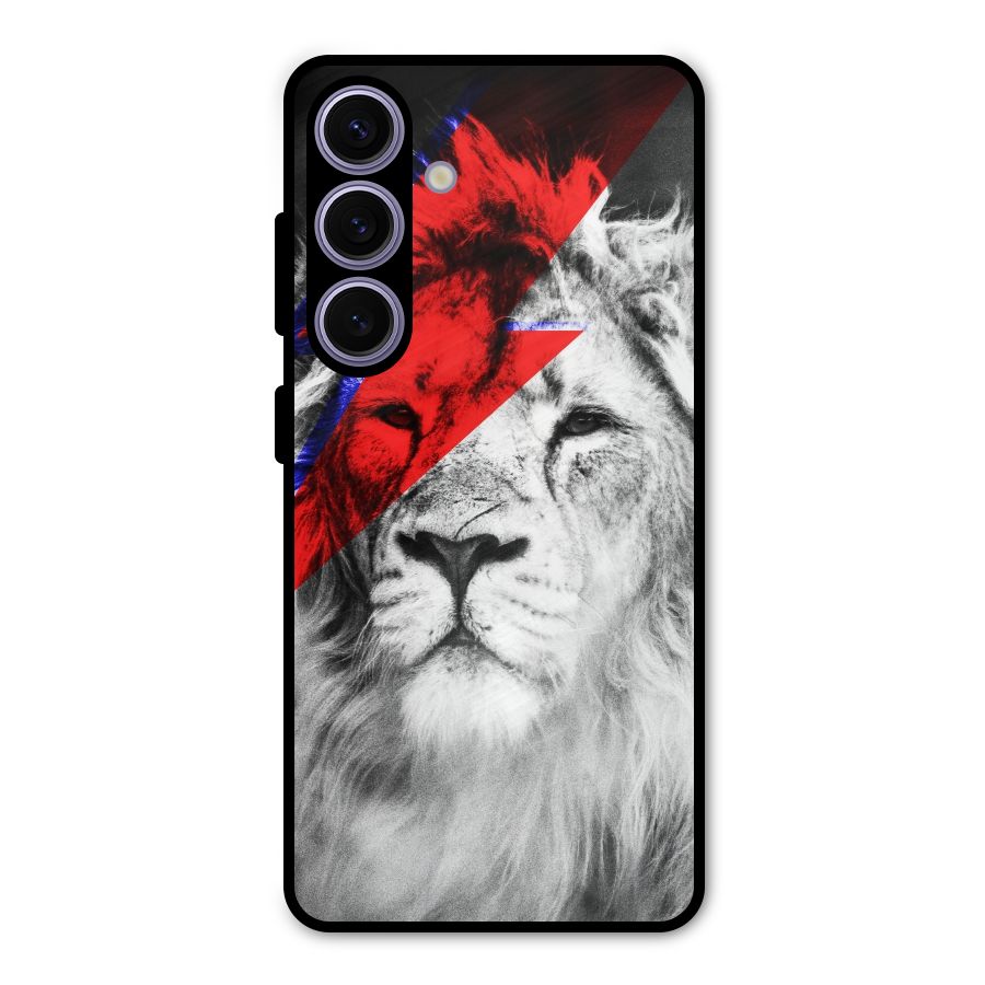 Fearless Lion Metal Back Case for Galaxy S24