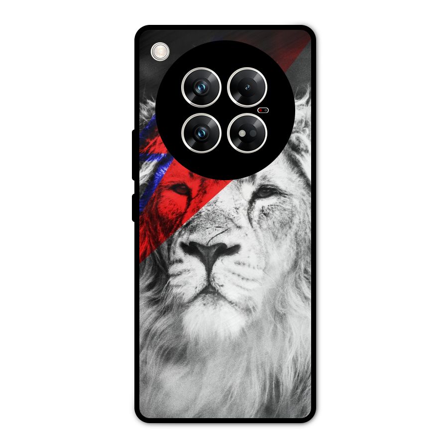Fearless Lion Metal Back Case for Infinix Zero 40 5G