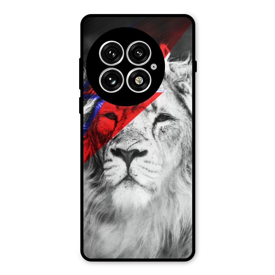 Fearless Lion Metal Back Case for OnePlus 13