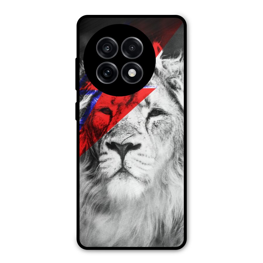 Fearless Lion Metal Back Case for OnePlus 13R