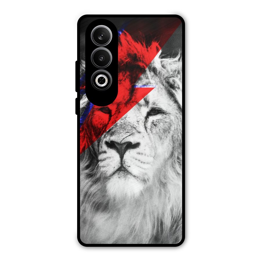 Fearless Lion Metal Back Case for OnePlus Nord CE4