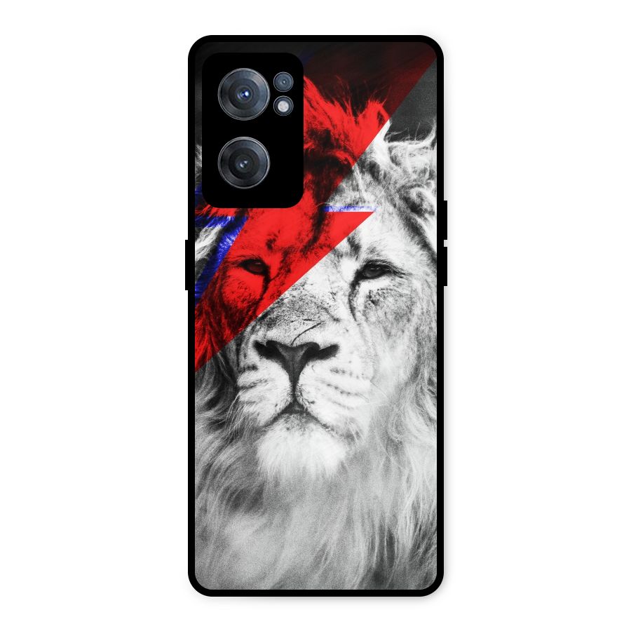 Fearless Lion Metal Back Case for OnePlus Nord CE 2 5G