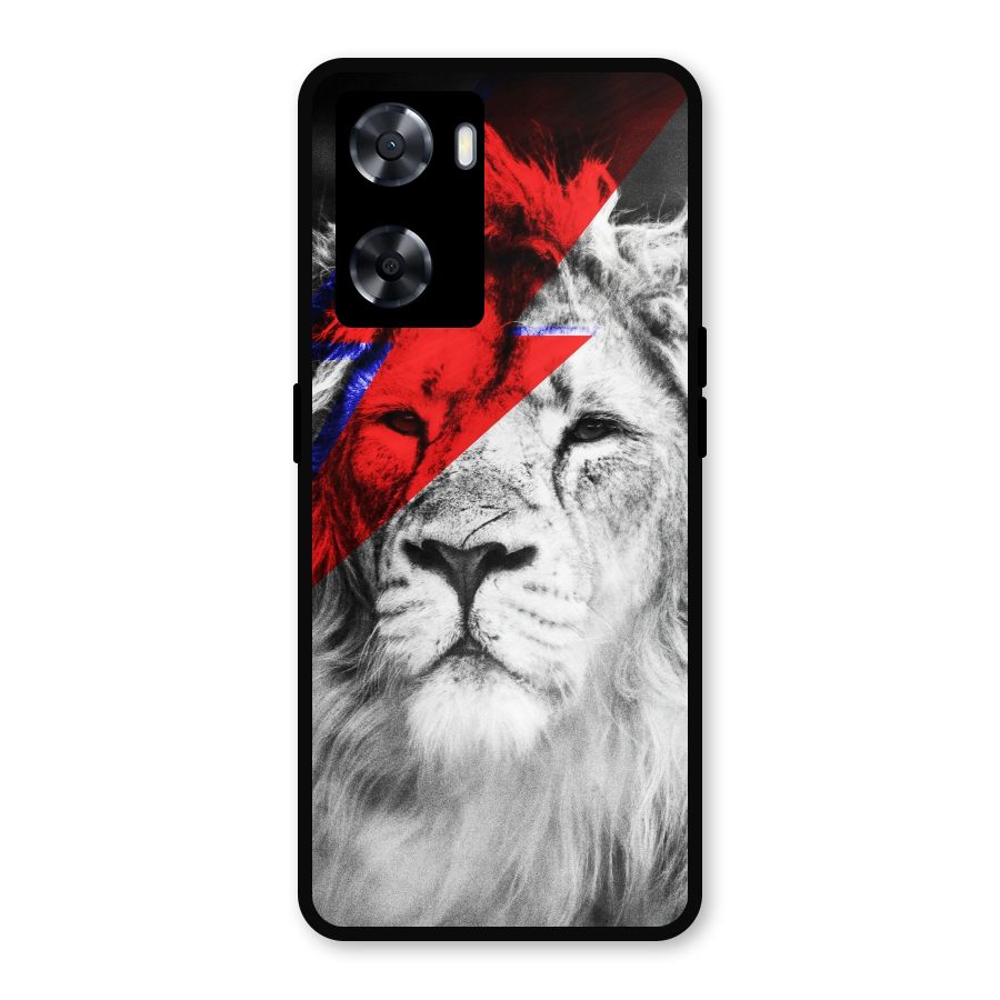Fearless Lion Metal Back Case for OnePlus Nord N20 SE
