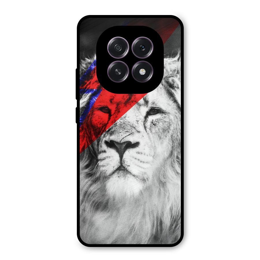 Fearless Lion Metal Back Case for Oppo F29
