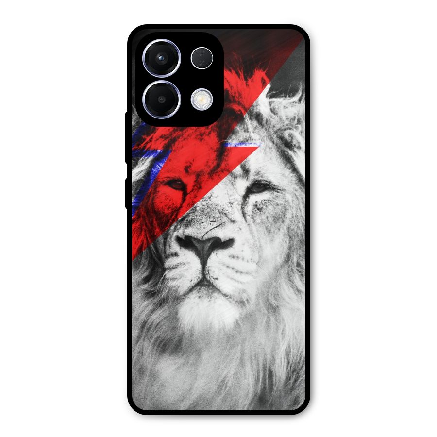 Fearless Lion Metal Back Case for Oppo K13