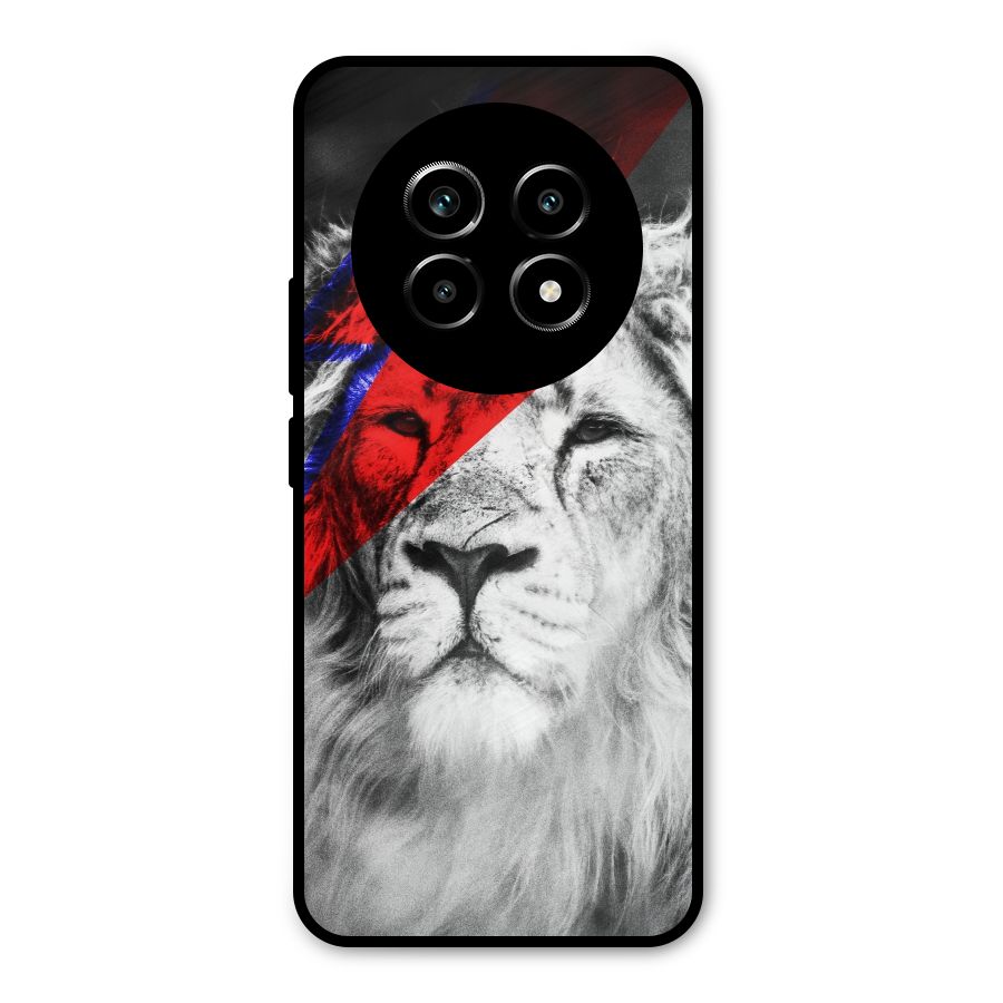 Fearless Lion Metal Back Case for Realme 13 Pro