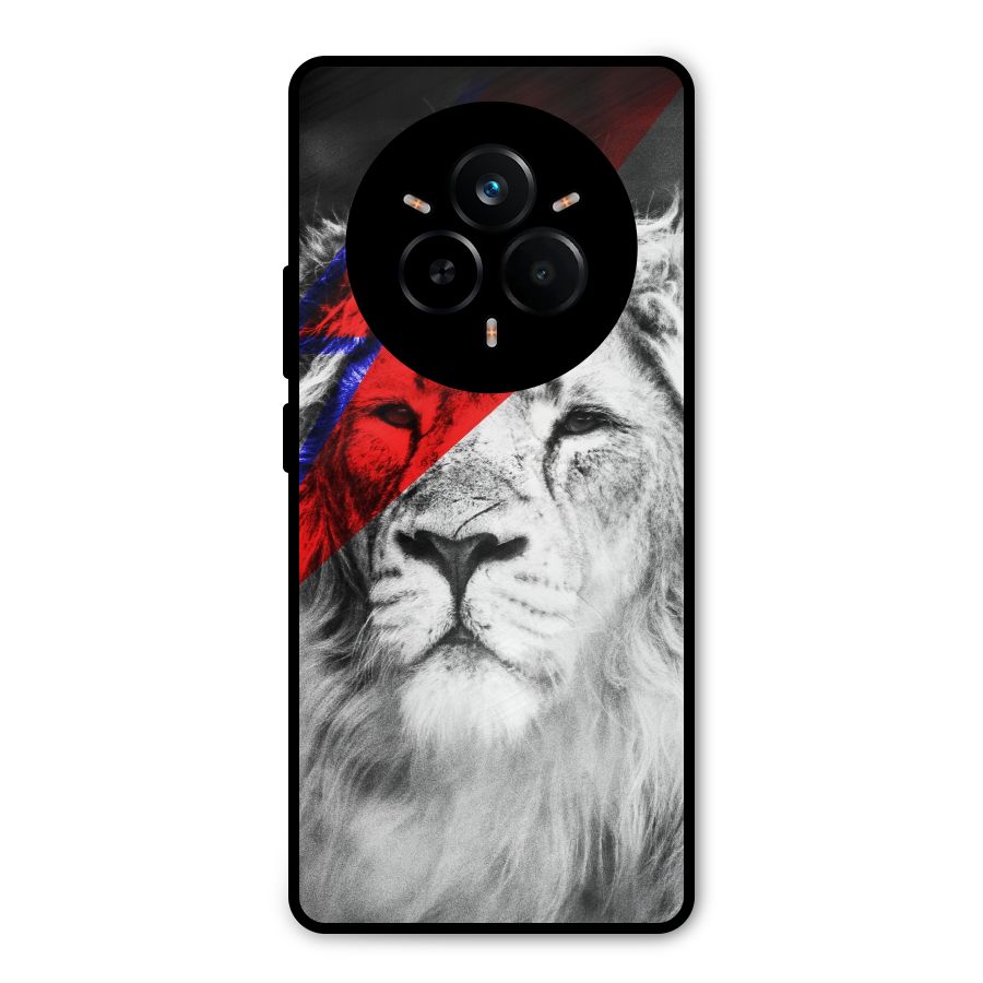 Fearless Lion Metal Back Case for Realme 14 Pro