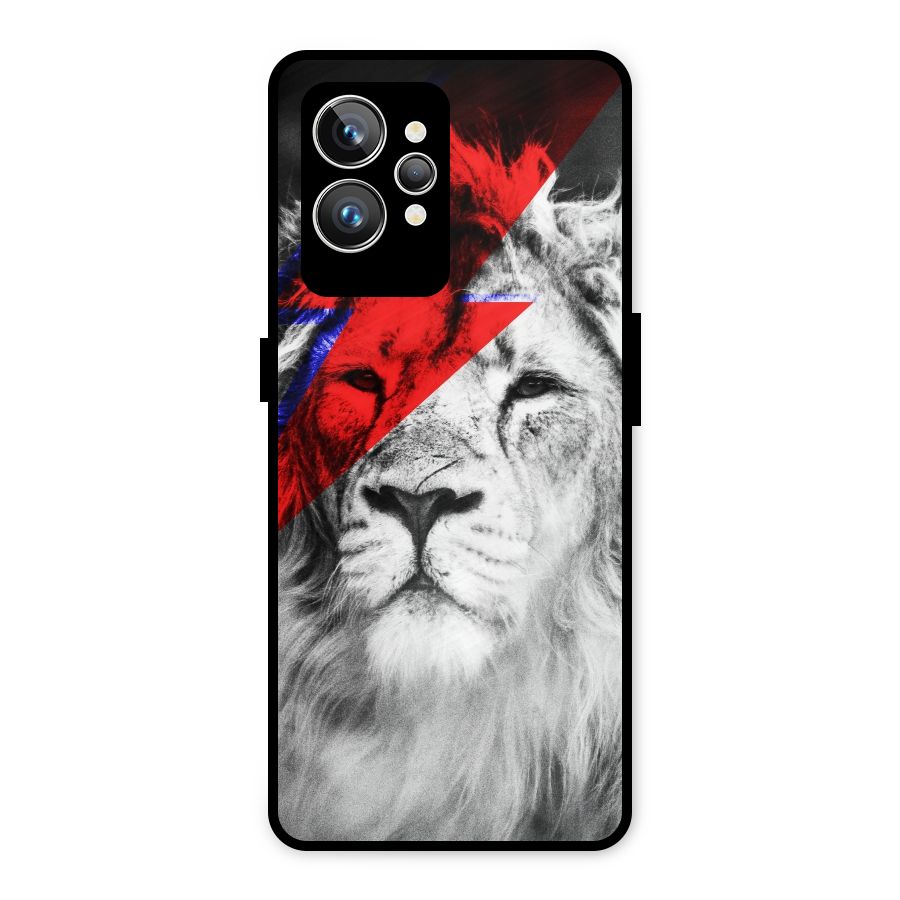 Fearless Lion Metal Back Case for Realme GT2 Pro