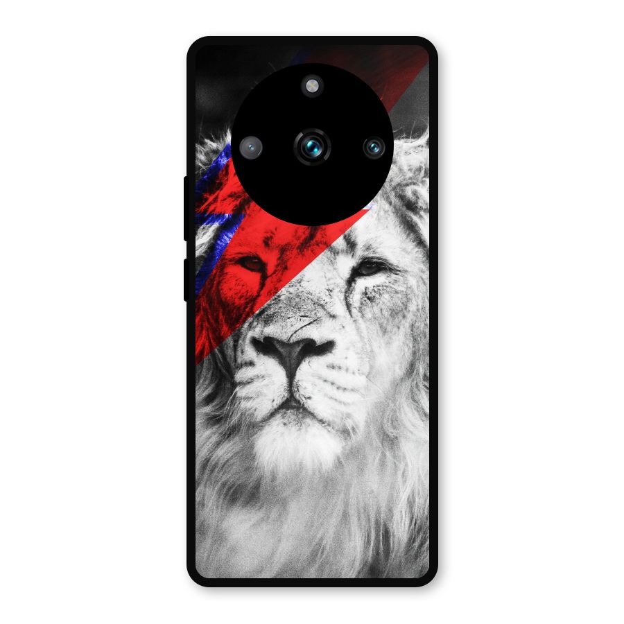 Fearless Lion Metal Back Case for Realme Narzo 60 Pro