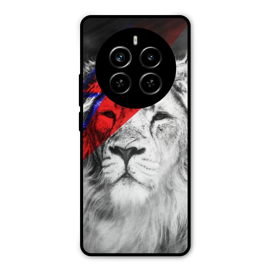 Fearless Lion Metal Back Case for Realme P1 Pro