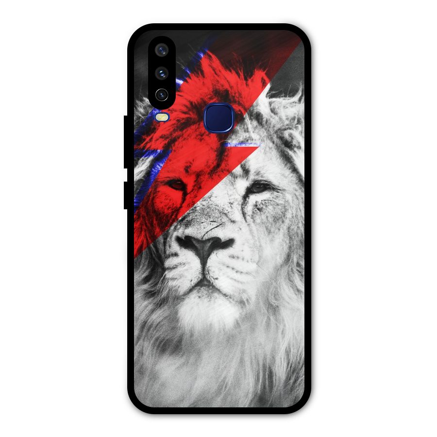 Fearless Lion Metal Back Case for Vivo V17