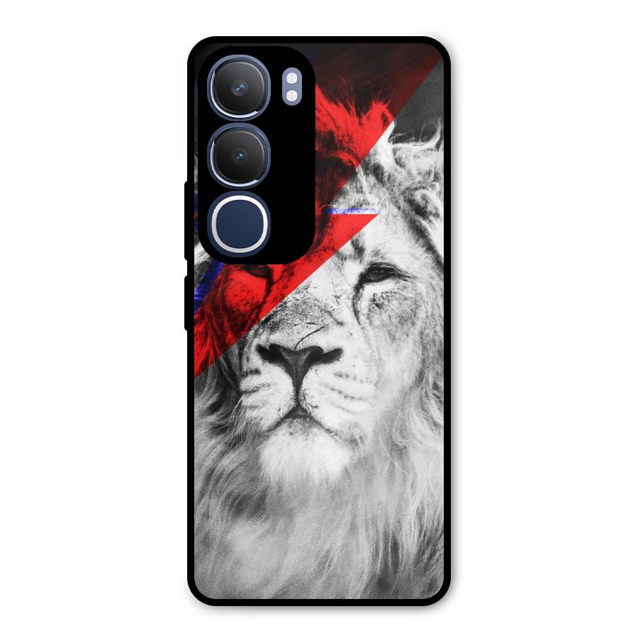 Fearless Lion Metal Back Case for Vivo Y29