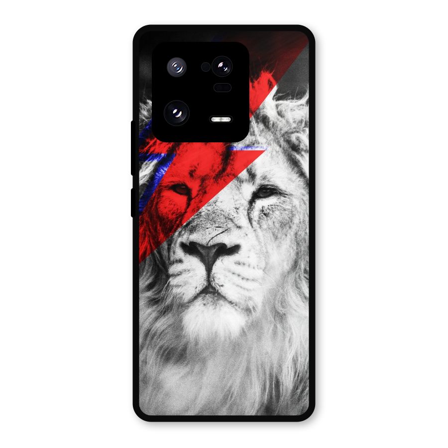 Fearless Lion Metal Back Case for Xiaomi 13 Pro
