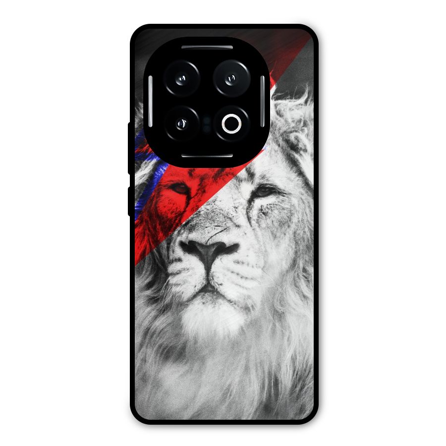 Fearless Lion Metal Back Case for iQOO 13