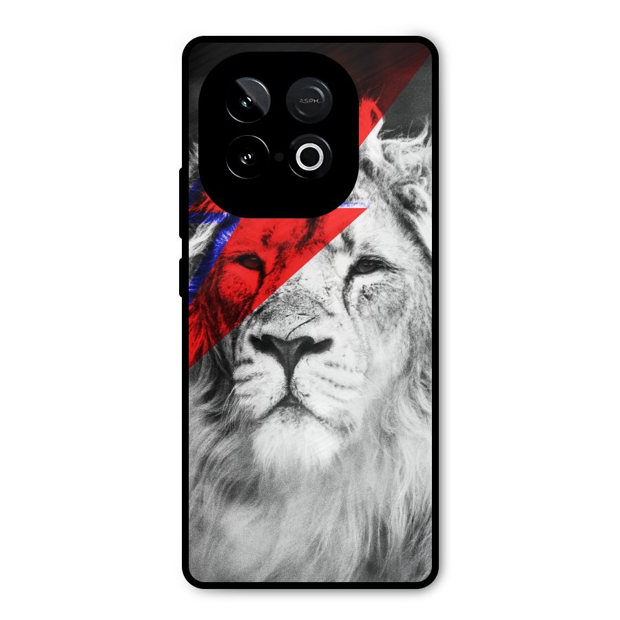 Fearless Lion Metal Back Case for iQOO Neo 10