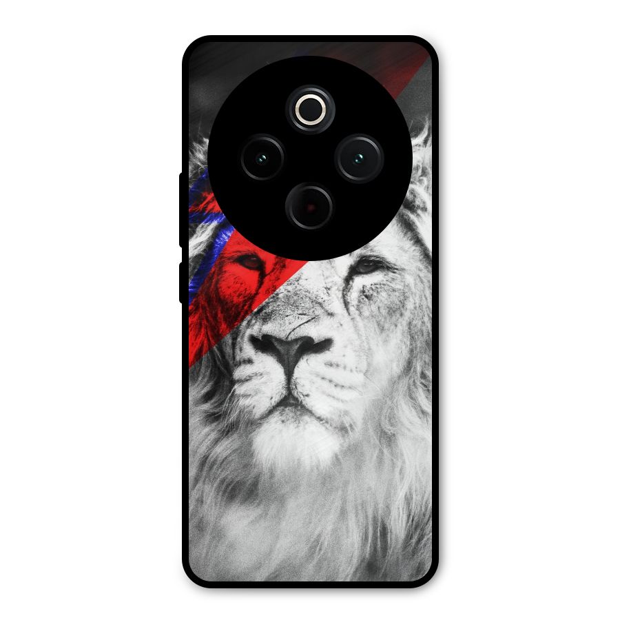 Fearless Lion Metal Back Case for iQOO Z10