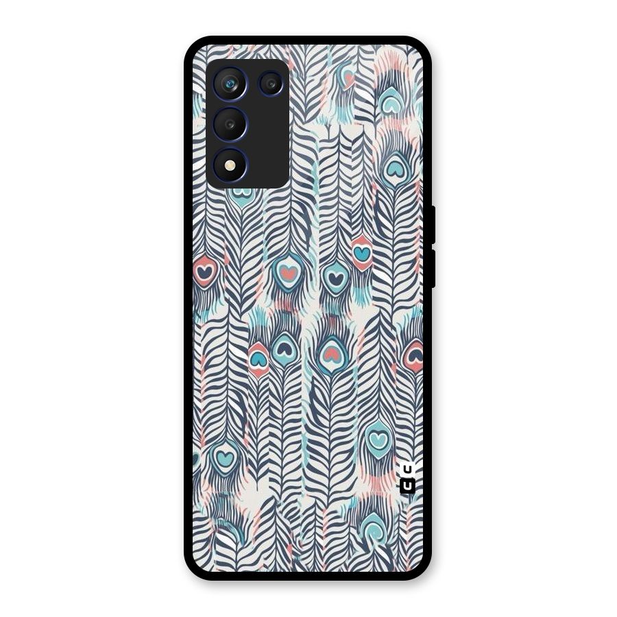 Feather Art Glass Back Case for Realme 9 5G Speed