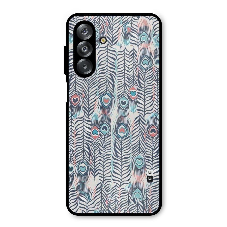 Feather Art Metal Back Case for Galaxy A26