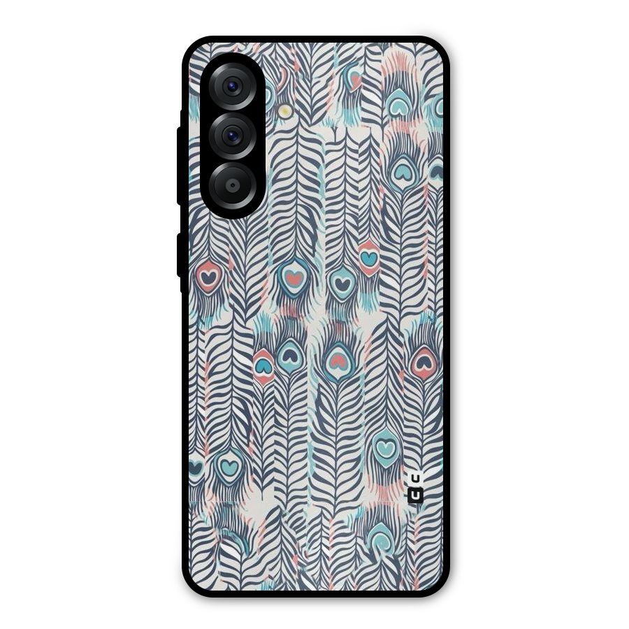 Feather Art Metal Back Case for Galaxy A36