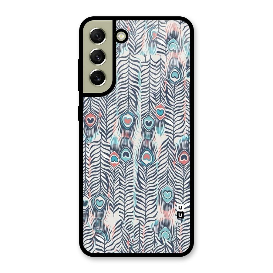 Feather Art Metal Back Case for Galaxy S21 FE 5G (2023)