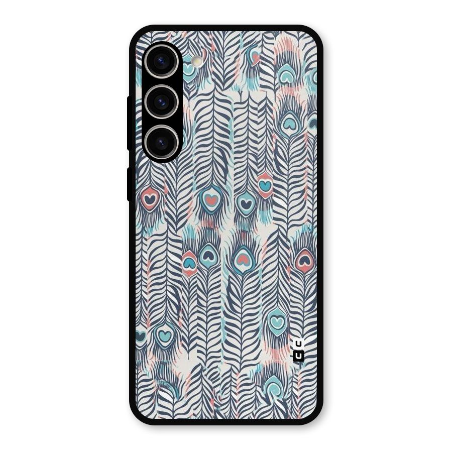 Feather Art Metal Back Case for Galaxy S23 Plus