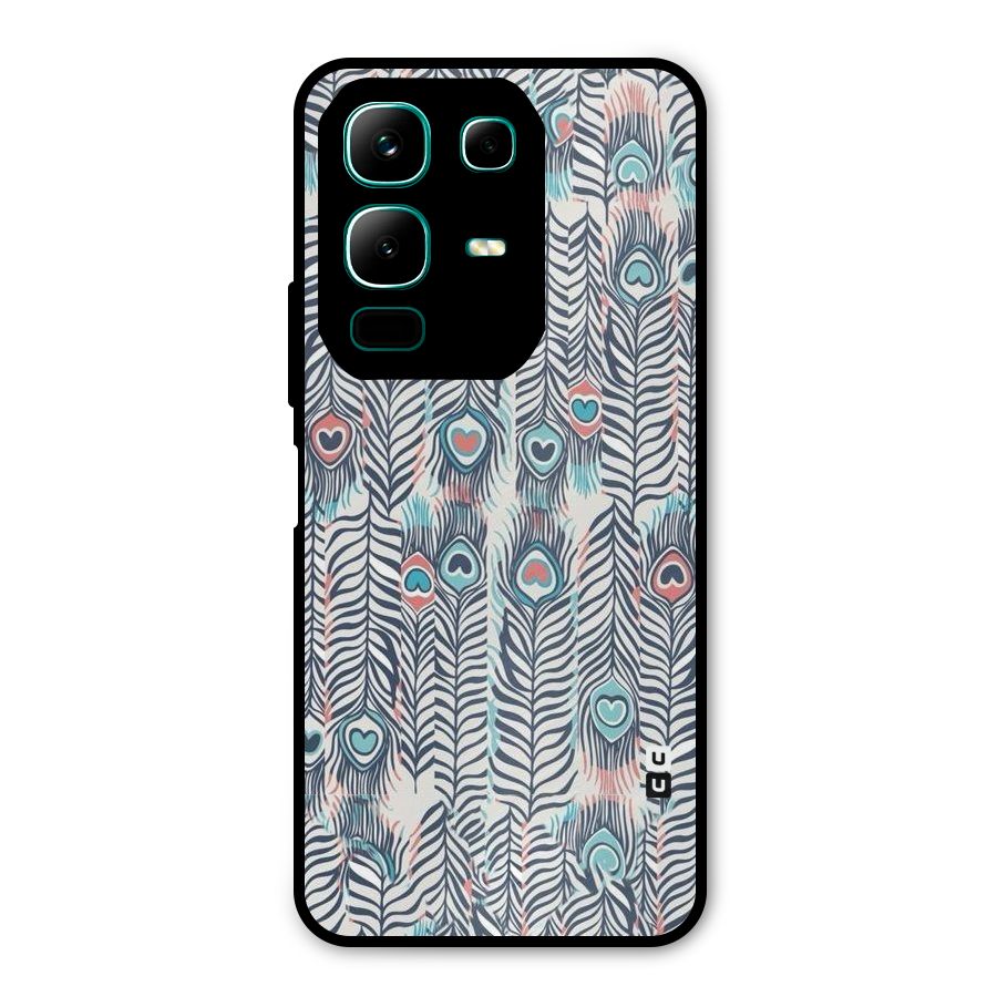 Feather Art Metal Back Case for Infinix Note 50x