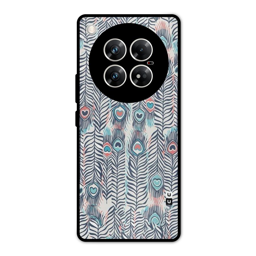 Feather Art Metal Back Case for Infinix Zero 40 5G