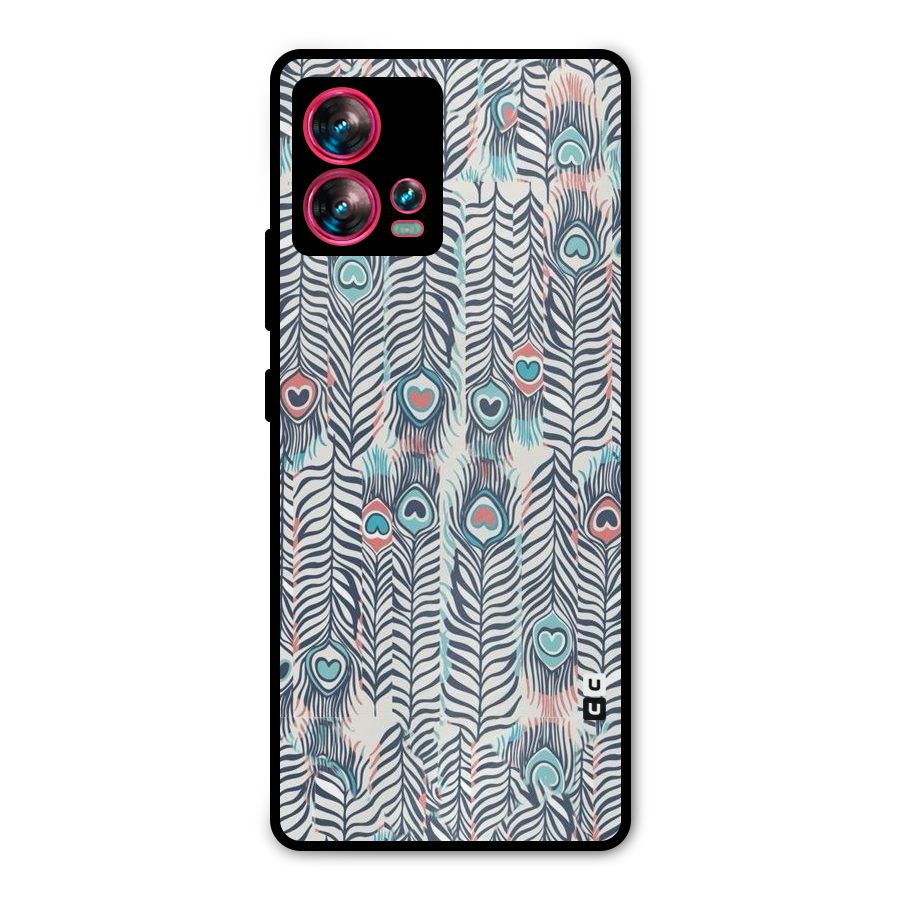 Feather Art Metal Back Case for Motorola Edge 30 Fusion