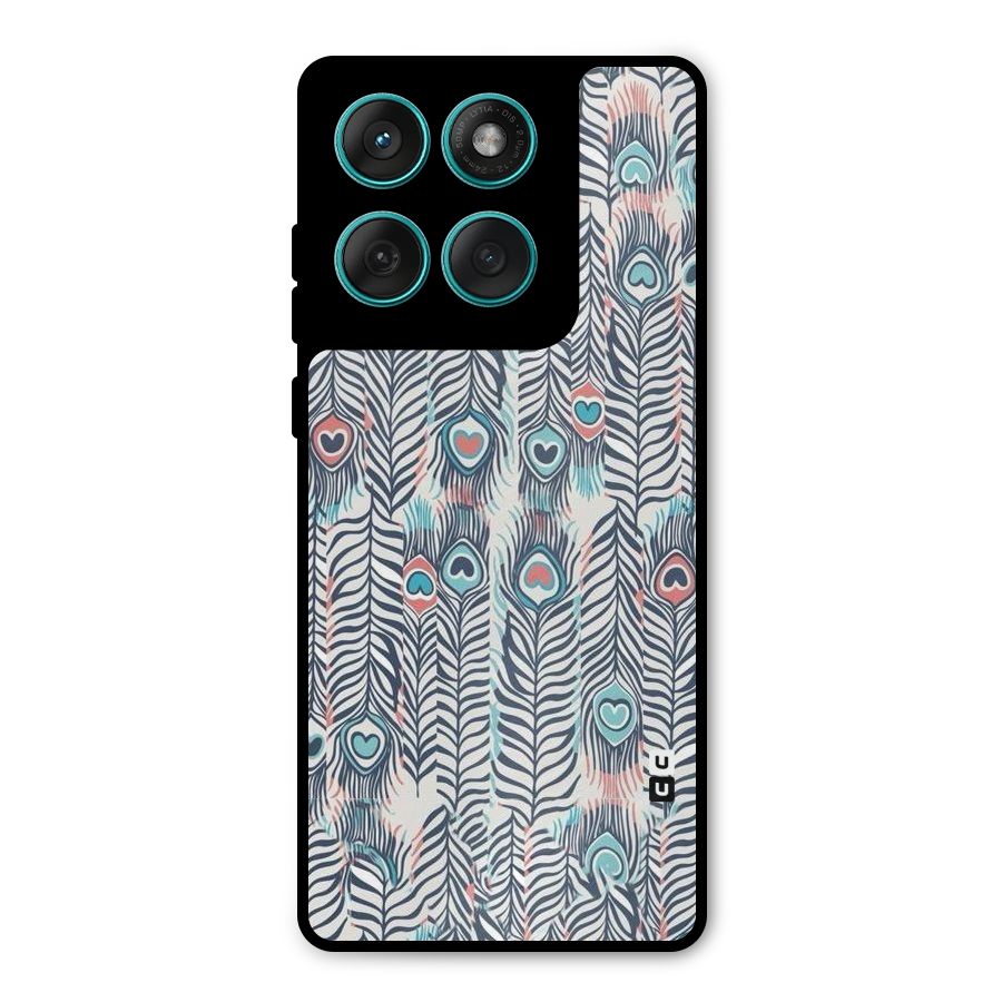 Feather Art Metal Back Case for Motorola Edge 60 Fusion