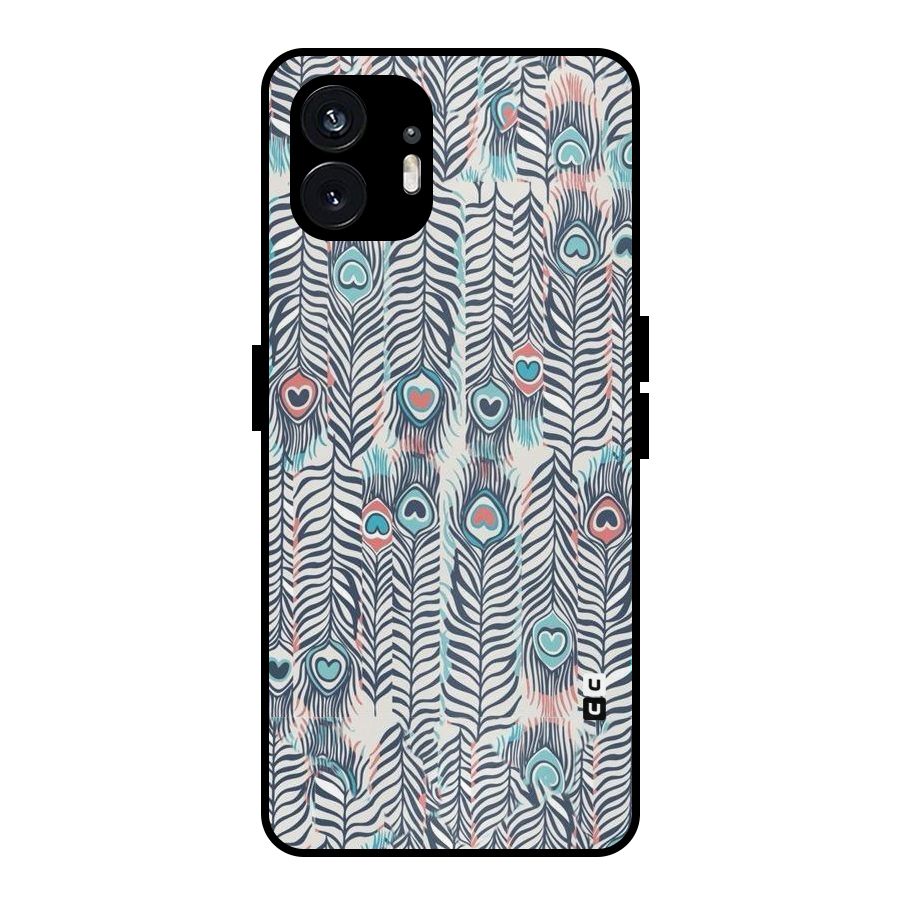 Feather Art Metal Back Case for Nothing Phone 2