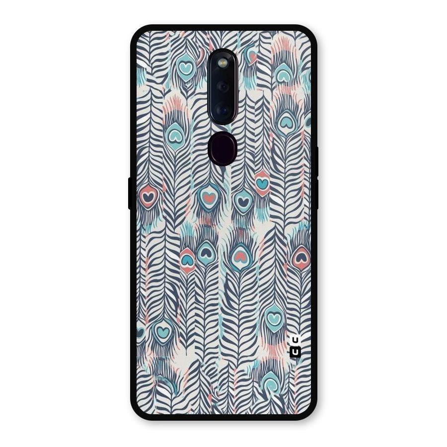 Feather Art Metal Back Case for Oppo F11 Pro