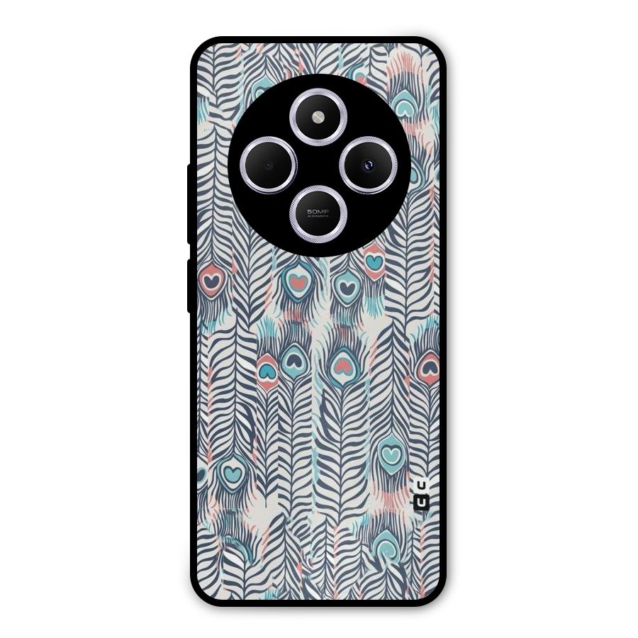 Feather Art Metal Back Case for Poco M7