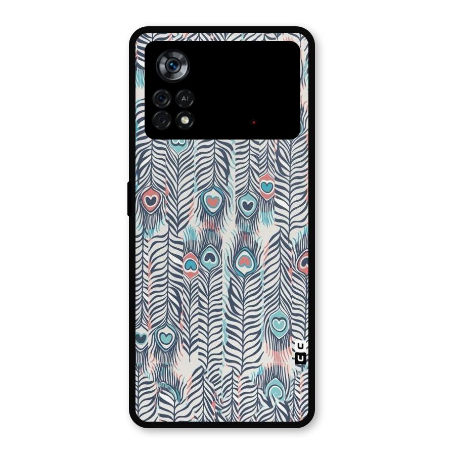 Feather Art Metal Back Case for Poco X4 Pro 5G