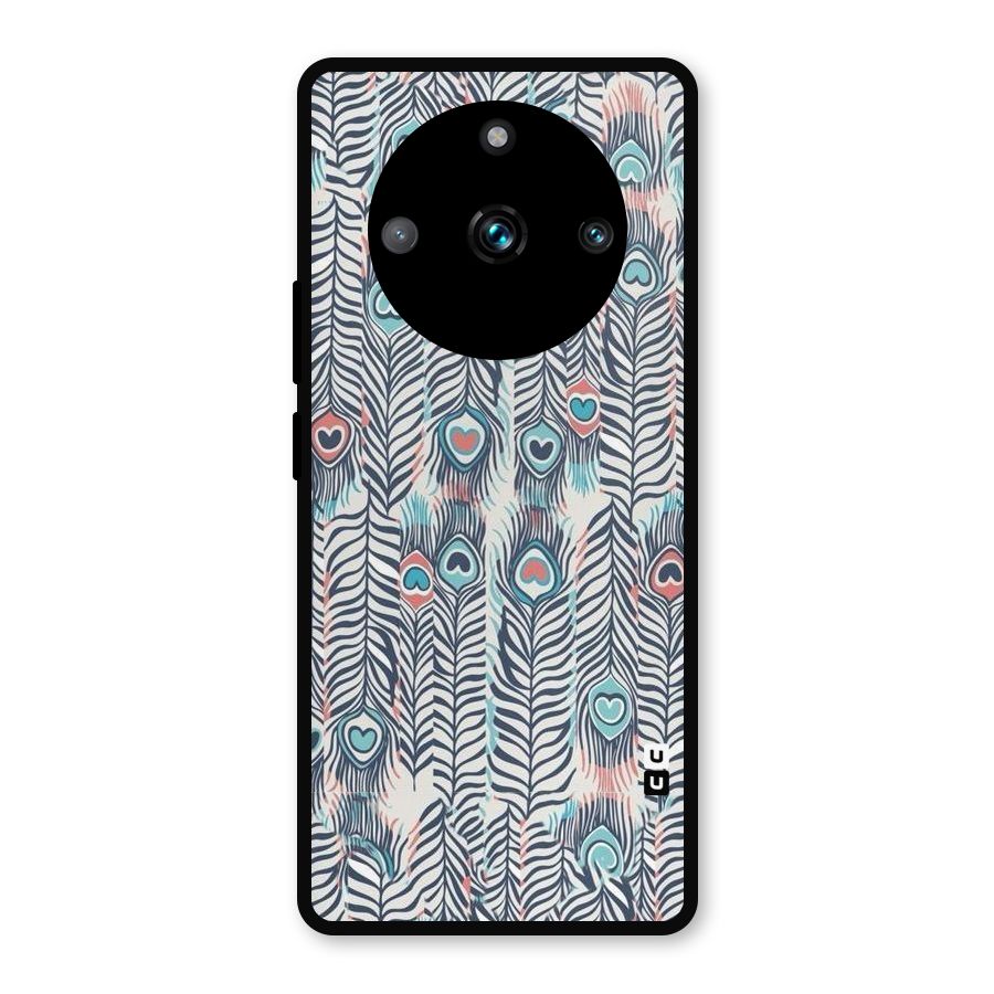 Feather Art Metal Back Case for Realme 11 Pro