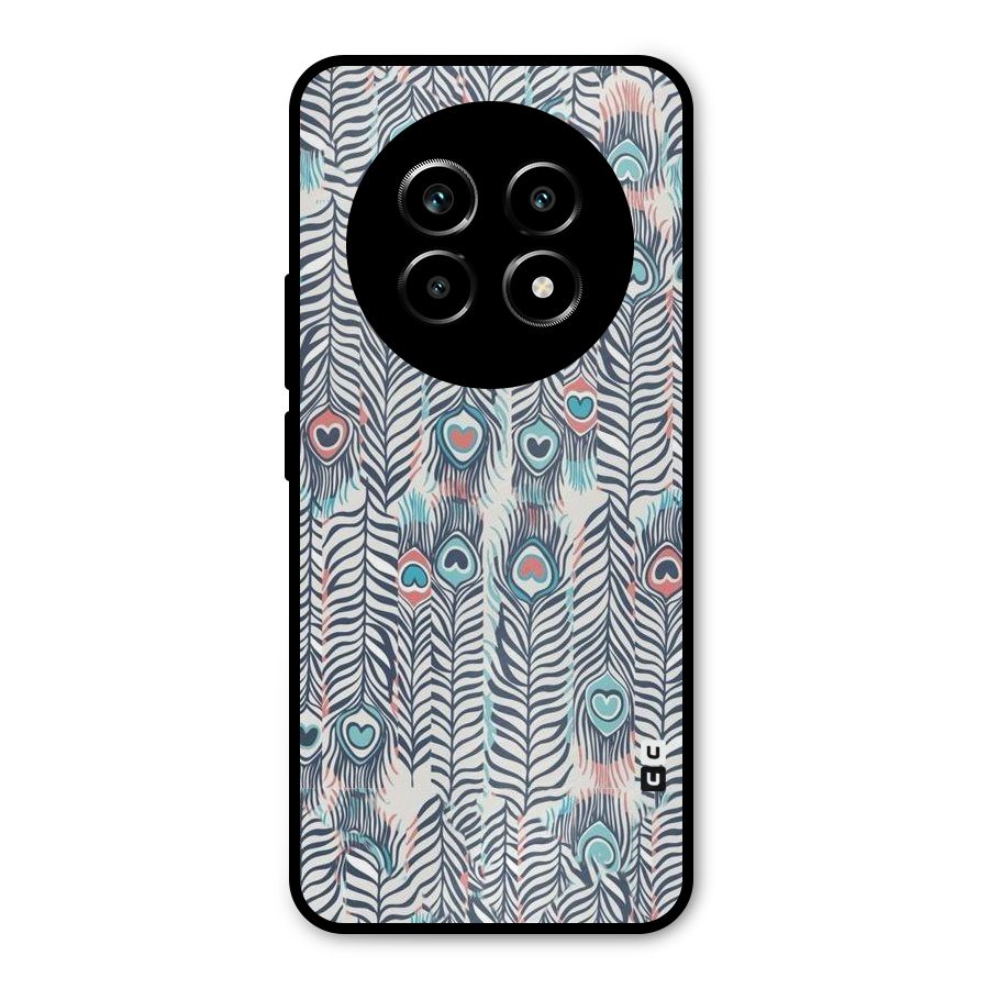 Feather Art Metal Back Case for Realme 14 Pro Lite