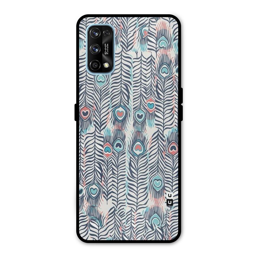 Feather Art Metal Back Case for Realme 7 Pro