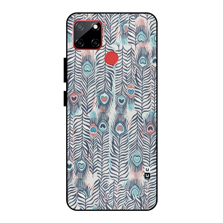 Feather Art Metal Back Case for Realme C12