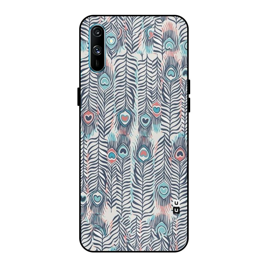 Feather Art Metal Back Case for Realme C3