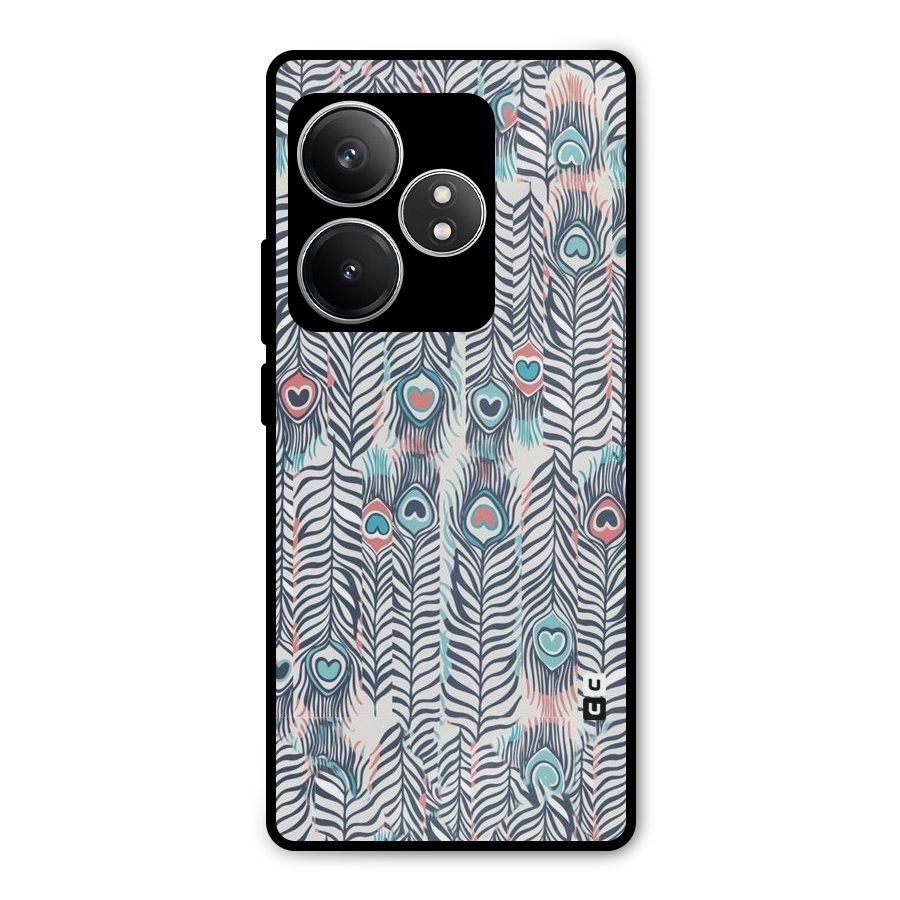 Feather Art Metal Back Case for Realme GT 6T