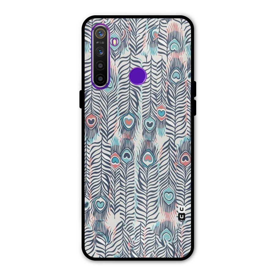 Feather Art Metal Back Case for Realme Narzo 10
