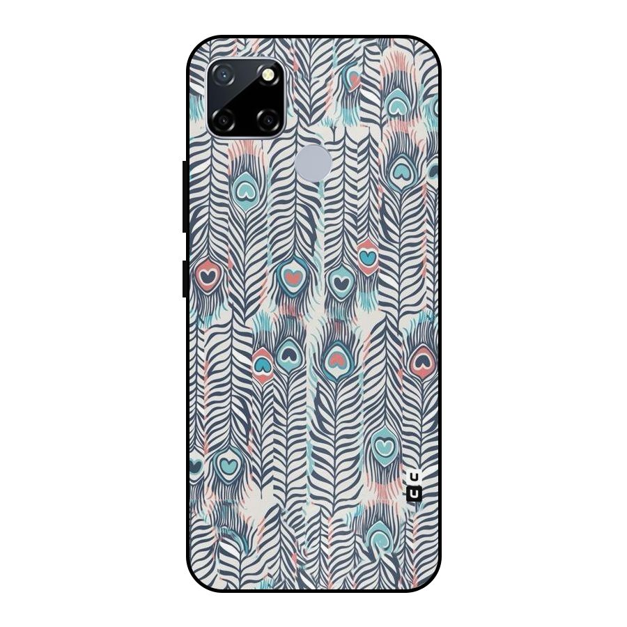 Feather Art Metal Back Case for Realme Narzo 20