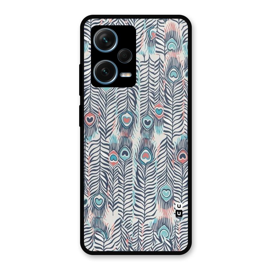 Feather Art Metal Back Case for Redmi Note 12 Pro Plus 5G